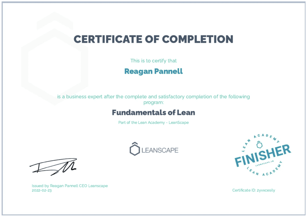 six sigma free certification